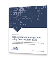 Cover - White Paper: Transportation Management Using Constellation TMS